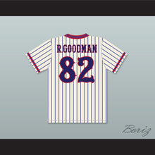 Load image into Gallery viewer, Richie Goodman 82 Benchwarmers Pinstriped Baseball Jersey