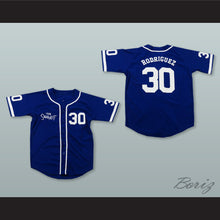Load image into Gallery viewer, Benny Rodriguez 30 The Sandlot Blue Baseball Jersey