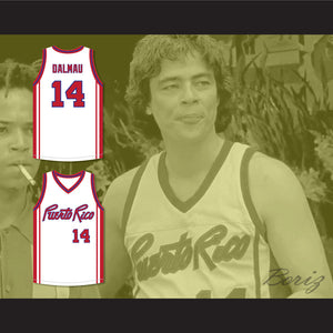 Benny Dalmau 14 Puerto Rico Basketball Jersey Basquiat