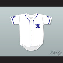 Load image into Gallery viewer, Benny &#39;The Jet&#39; Rodriguez 30 White Baseball Jersey The Sandlot