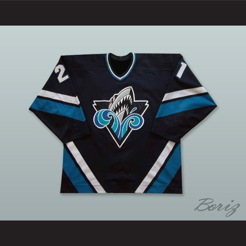 Benoit Arsenault 21 Rimouski Oceanic Navy Blue Hockey Jersey