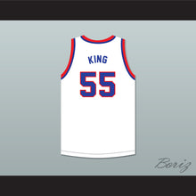 Load image into Gallery viewer, Bernard King 55 Fort Hamilton High School Tigers White Basketball Jersey 2