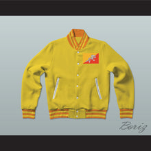 Load image into Gallery viewer, Bhutan Varsity Letterman Jacket-Style Sweatshirt