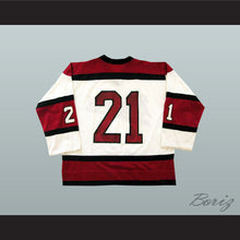 Load image into Gallery viewer, Bill Corkery 21 Boston Braves White Hockey Jersey