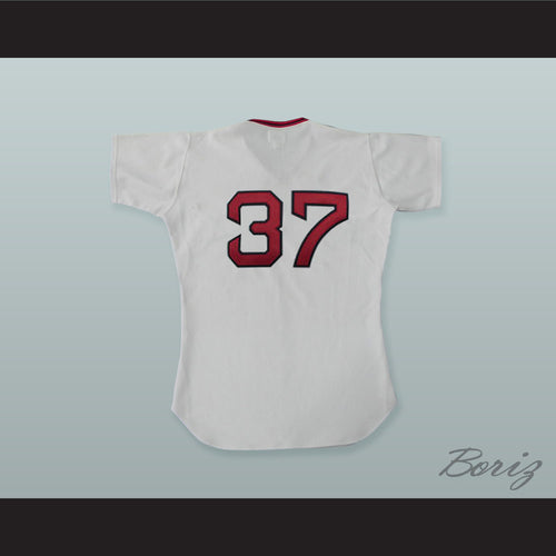 Bill Lee 37 Pro Career White Baseball Jersey Spaceman