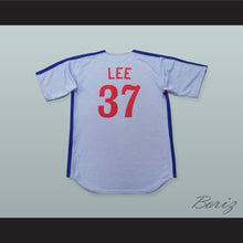 Load image into Gallery viewer, Bill Lee 37 Pro Career Light Blue Baseball Jersey Spaceman