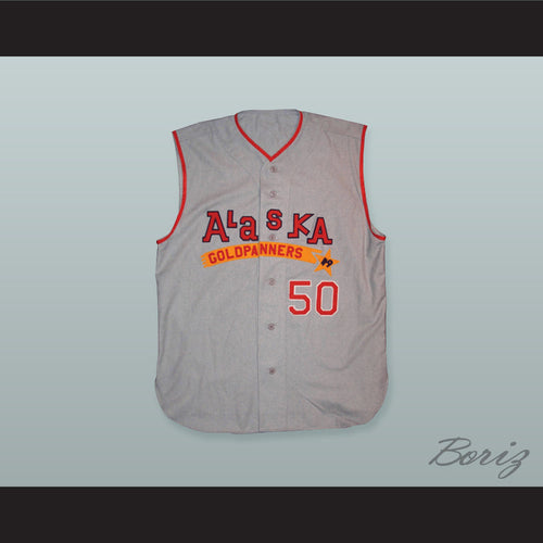 Bill Lee 50 Alaska Goldpanners Baseball Jersey
