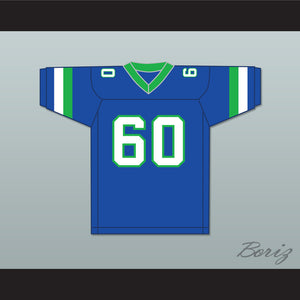 1984 USFL Bill Winters 60 San Antonio Gunslingers Road Football Jersey