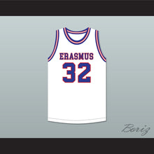 Load image into Gallery viewer, Billy Cunningham 32 Erasmus Hall High School White Basketball Jersey