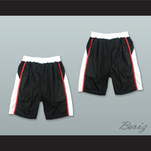 Load image into Gallery viewer, Black White and Red Basketball Shorts