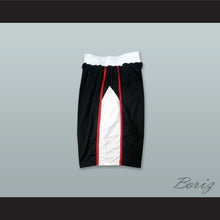 Load image into Gallery viewer, Black White and Red Basketball Shorts