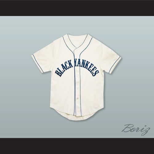 New York Black Yankees 2 Negro League White Baseball Jersey