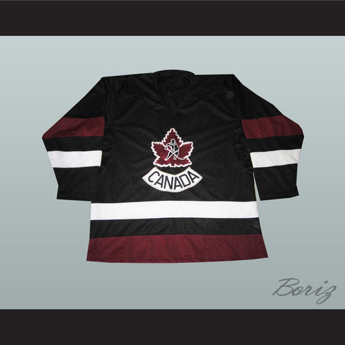 Mario Lemieux 66 Canada Black Hockey Jersey