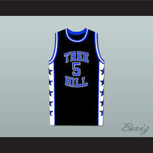 Load image into Gallery viewer, Lucas Scott 5 One Tree Hill Ravens Black Basketball Jersey