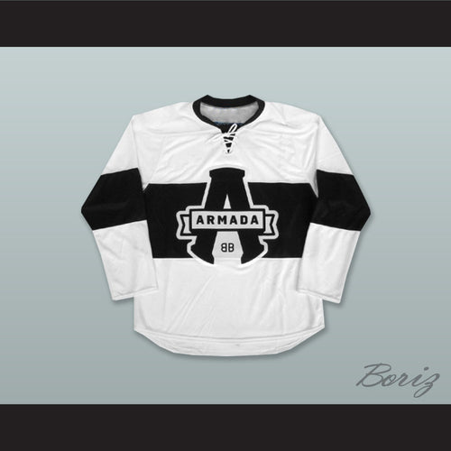 Blainville Boisbriand Armada White Hockey Jersey