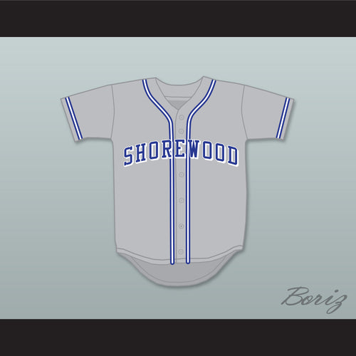 Blake Snell 4 Shorewood High School Thunderbirds Gray Baseball Jersey 2