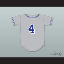 Load image into Gallery viewer, Blake Snell 4 Shorewood High School Thunderbirds Gray Baseball Jersey 1