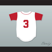 Load image into Gallery viewer, Blake Treinen 3 Osage City High School Indians White Baseball Jersey 1