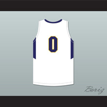 Load image into Gallery viewer, Blake Wesley 0 James Whitcomb Riley High School Wildcats White Basketball Jersey 1