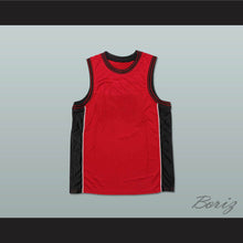 Load image into Gallery viewer, Plain Basketball Jersey Red-Black-White 3