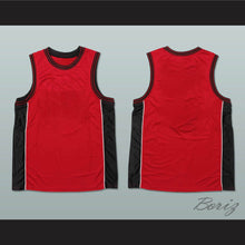Load image into Gallery viewer, Plain Basketball Jersey Red-Black-White 3