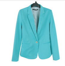 Load image into Gallery viewer, Blazer Women Suit Blazer Foldable Brand Jacket Made Of Cotton &amp;Spandex With Lining Vogue Refresh Blazers Fast Shipping