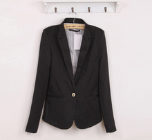 Load image into Gallery viewer, Blazer Women Suit Blazer Foldable Brand Jacket Made Of Cotton &amp;Spandex With Lining Vogue Refresh Blazers Fast Shipping