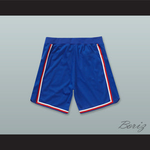 Blue White and Red Basketball Shorts