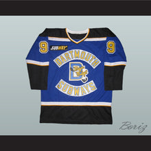 Load image into Gallery viewer, Sidney Crosby 9 Dartmouth Subways Major Midget Blue Hockey Jersey