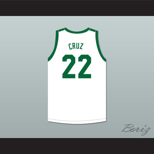 Bo Cruz 22 White Basketball Jersey