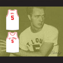 Load image into Gallery viewer, Bob Doll 5 St. Louis Bombers White Basketball Jersey