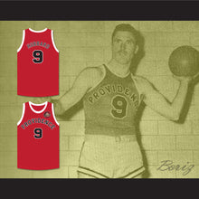 Load image into Gallery viewer, Bob Hubbard 9 Providence Steamrollers Red Basketball Jersey with Patch