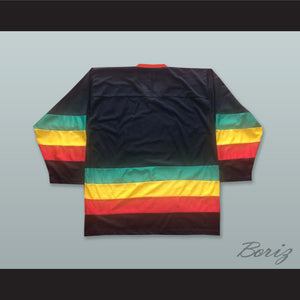 Bob Marley Black Hockey Jersey