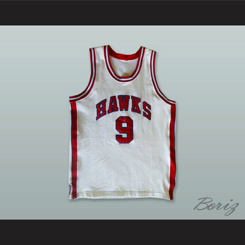 Bob Pettit 9 St Louis Hawks White Basketball Jersey