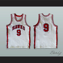 Load image into Gallery viewer, Bob Pettit 9 St Louis Hawks White Basketball Jersey