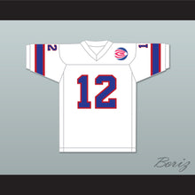 Load image into Gallery viewer, 1974 WFL Bob Davis 12 Florida Blazers Home Football Jersey with Patch