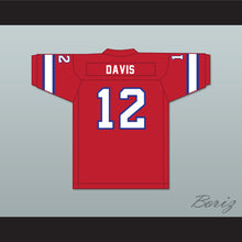 Load image into Gallery viewer, 1974 WFL Bob Davis 12 Florida Blazers Road Football Jersey with Patch