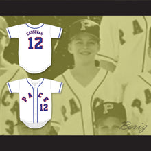 Load image into Gallery viewer, Bobby Cassevah 12 Pace Athletic and Recreation Association White Baseball Jersey 2