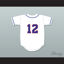 Load image into Gallery viewer, Bobby Cassevah 12 Pace Athletic and Recreation Association White Baseball Jersey 1