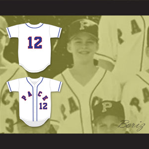 Bobby Cassevah 12 Pace Athletic and Recreation Association White Baseball Jersey 1