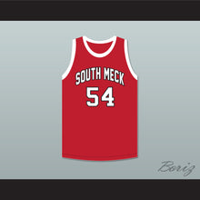 Load image into Gallery viewer, Bobby Jones 54 South Mecklenburg High School Sabres Red Basketball Jersey
