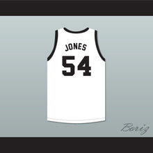 Load image into Gallery viewer, Bobby Jones 54 South Mecklenburg High School Sabres White Basketball Jersey