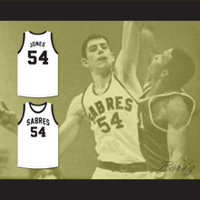 Load image into Gallery viewer, Bobby Jones 54 South Mecklenburg High School Sabres White Basketball Jersey