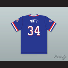 Load image into Gallery viewer, Bobby Witt 34 1984 USA Team Blue Baseball Jersey
