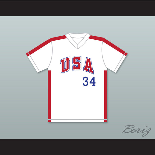 Bobby Witt 34 1984 USA Team White Baseball Jersey
