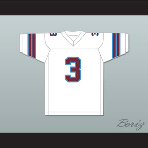 1983-84 USFL Bobby Hebert 3 Michigan Panthers Home Football Jersey
