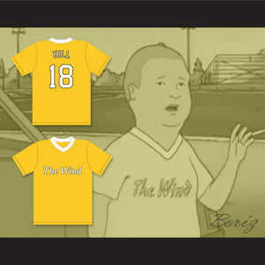Bobby Hill 18 The Wind Arlen Middle School Soccer Jersey