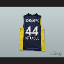 Load image into Gallery viewer, Bojan Bogdanovic 44 Fenerbahce Beko Istanbul Turkey Striped Basketball Jersey