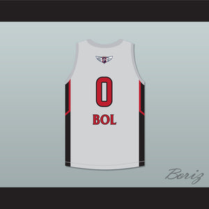 Bol Bol 0 Findlay Prep Gray Basketball Jersey 2