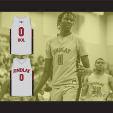 Load image into Gallery viewer, Bol Bol 0 Findlay Prep Gray Basketball Jersey 2